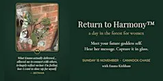 Return to Harmony™: a day in the forest for women