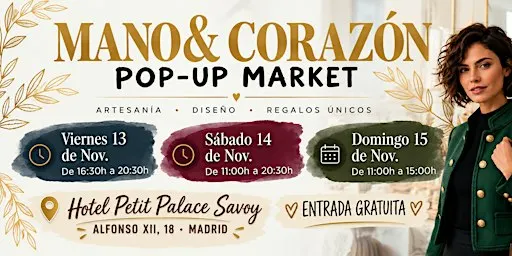 POP UP MARKET MANO & CORAZÓN