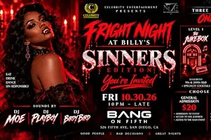 FRIGHT NIGHT AT BILLY'S V: SINNERS EDITION