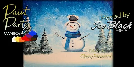Winter Paint Night at Joe Black Coffee