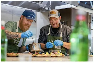 Broadwater shrimp company wine dinner