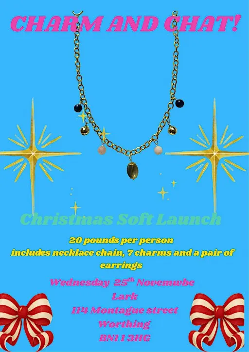 Charm and Chat Evening. Christmas soft launch :)