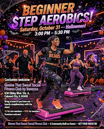 Halloween Beginner's Step Aerobics