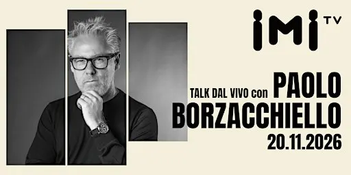 Paolo Borzacchiello: talk dal vivo e firmacopie