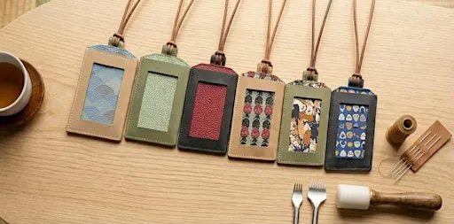 洗水牛皮紙卡片套手作工作坊 Washable Kraft Paper Card Holder Workshop