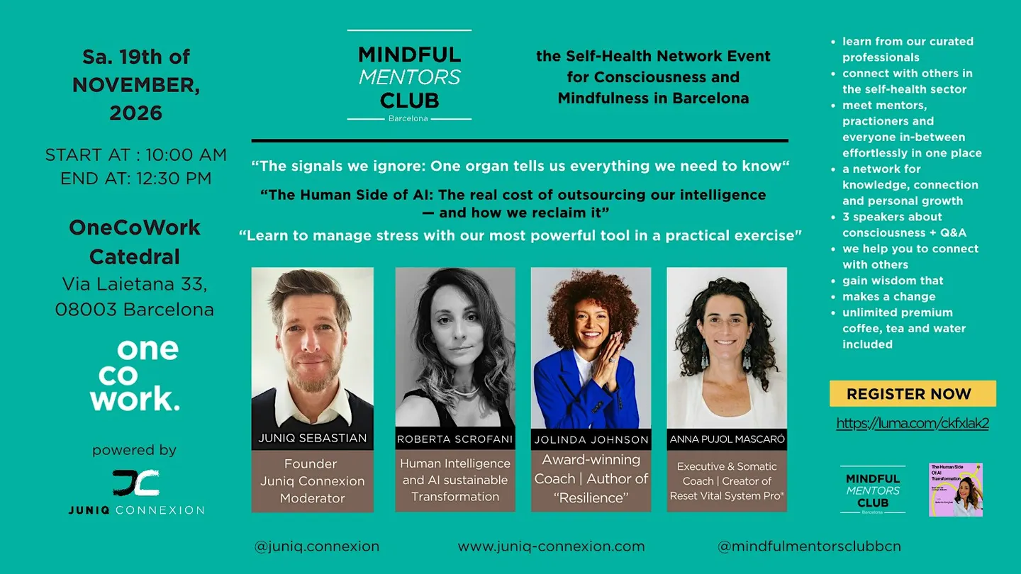 Mindful Mentors Club: The human side of AI, learn to manage stress & more