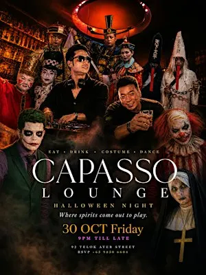 Vibe Fridays: Halloween Edition at Capasso Lounge