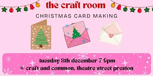 the craft room | christmas card and gift tag making