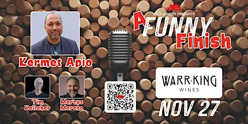 Comedy! A Funny Finish: Kermet Apio!