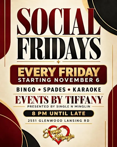 Social Fridays: karaoke/Game Night