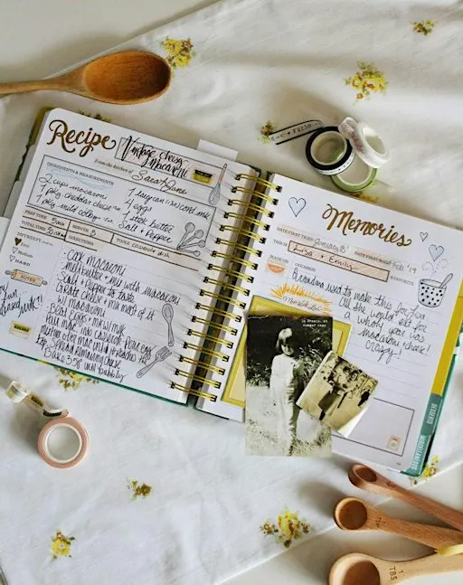Community Recipe Book Night