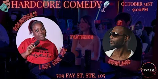 LIVE at The Tokyo Club - HARDCORE COMEDY with Lady Moe Joe!!!