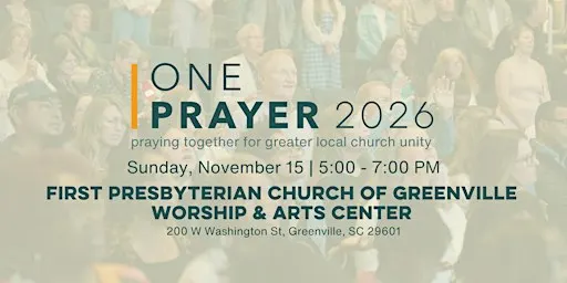 ONE Prayer 2026