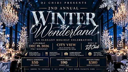 WINTER WONDERLAND 2nd Annual | An Elegant Holiday Celebration