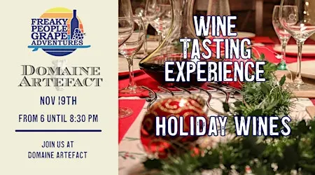 Wine Exploration- Holiday Wines. 2026 Edition!!