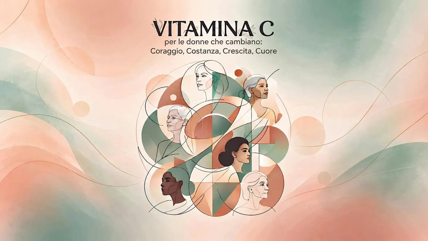 Vitamina C per le donne che cambiano: coraggio, costanza, crescita, cuore