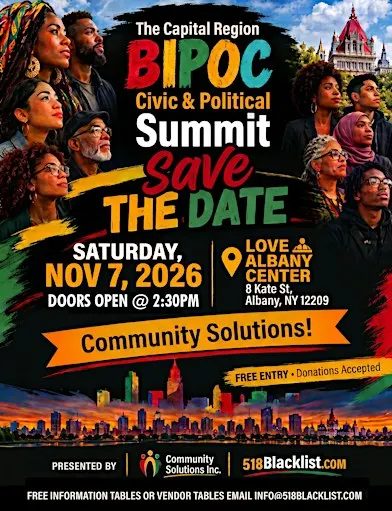 The Capital Region BIPOC Civic & Political Summit & Dashiki Day
