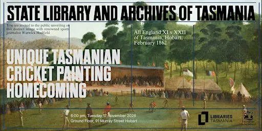 Early English cricket tour of Australia: a new acquisition unveiled
