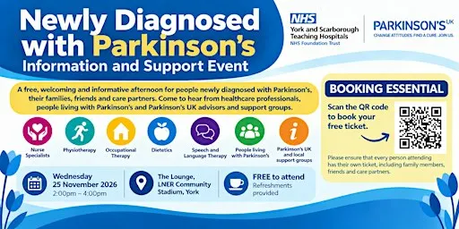 Newly Diagnosed with Parkinson's Event