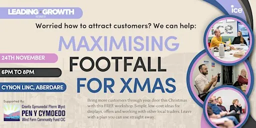 Maximising Footfall for Christmas: Workshop