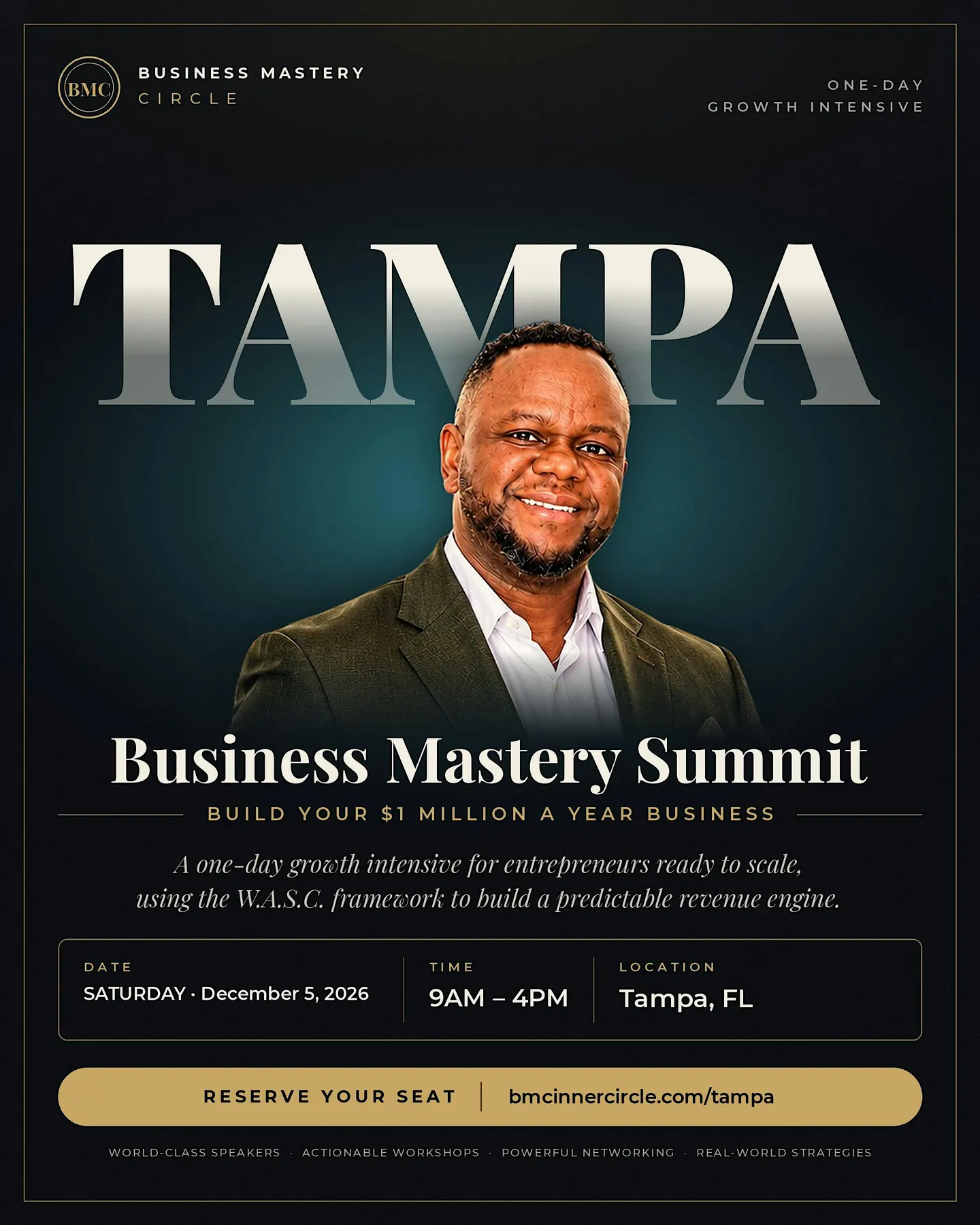 Business Mastery Live: Tampa Growth & Revenue Summit