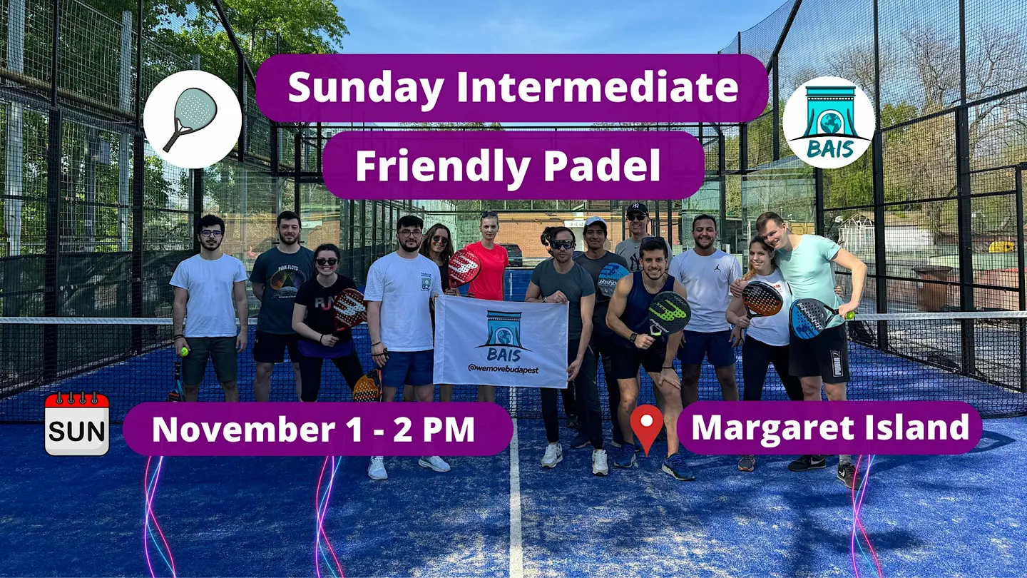 Sunday 2 PM Intermediate Padel - BAIS