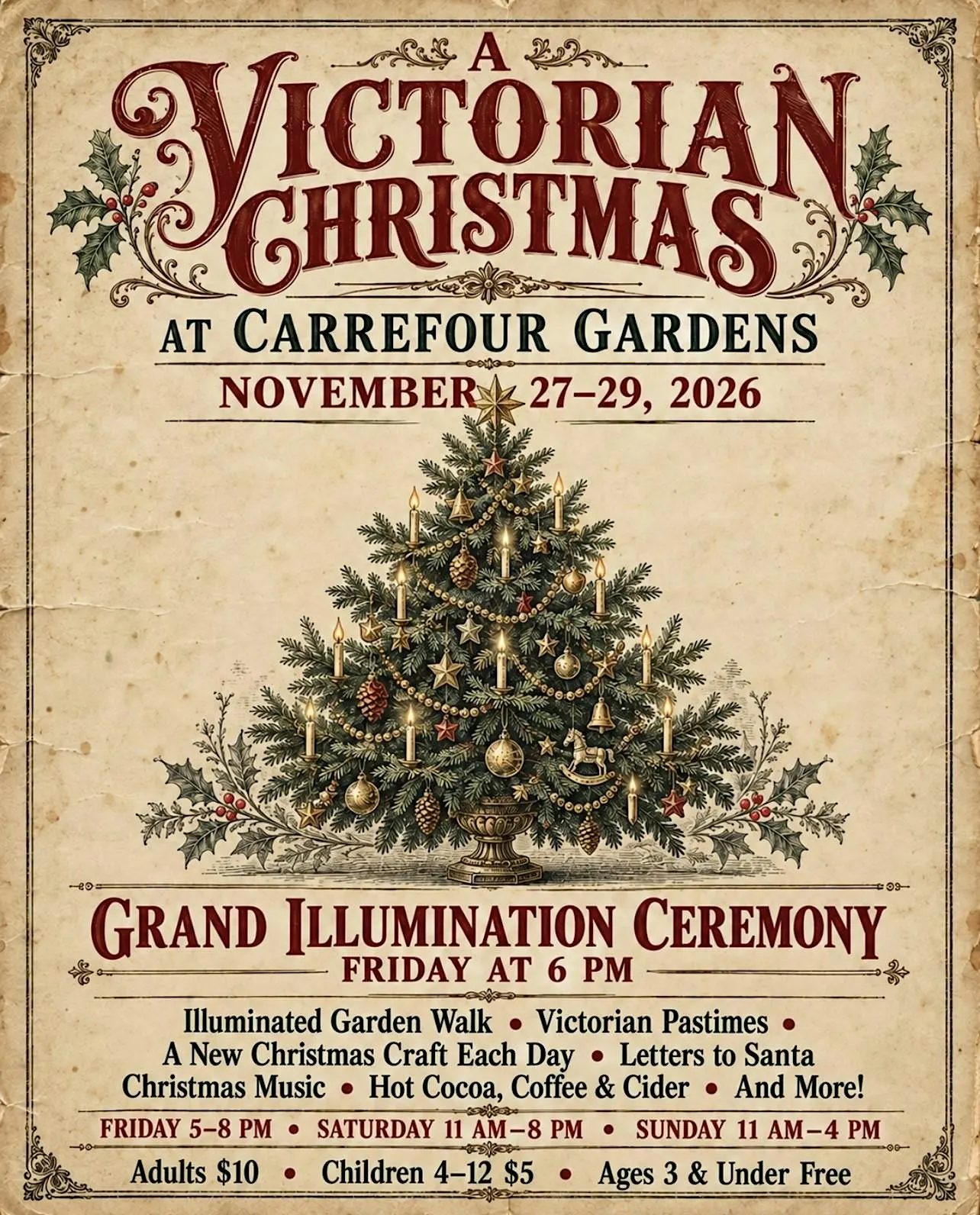Victorian Holiday Weekend