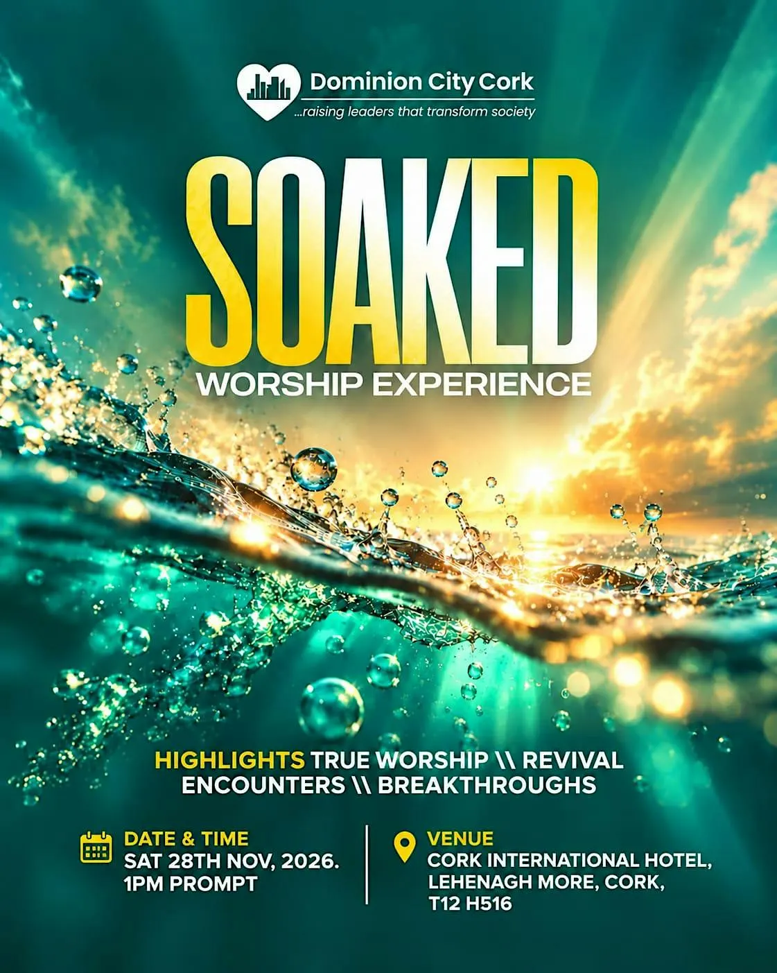 SOAKED WORSHIP EXPERIENCE 2026
