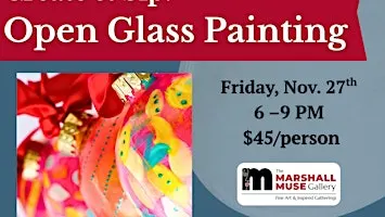 Create & Sip | Open Glass Painting Ornaments Edition