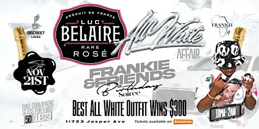 Luc Belaire ALL WHITE AFFAIR