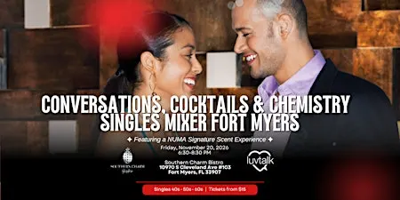 Conversations, Cocktails & Chemistry | Singles Mixer 40s-60s Fort Myers