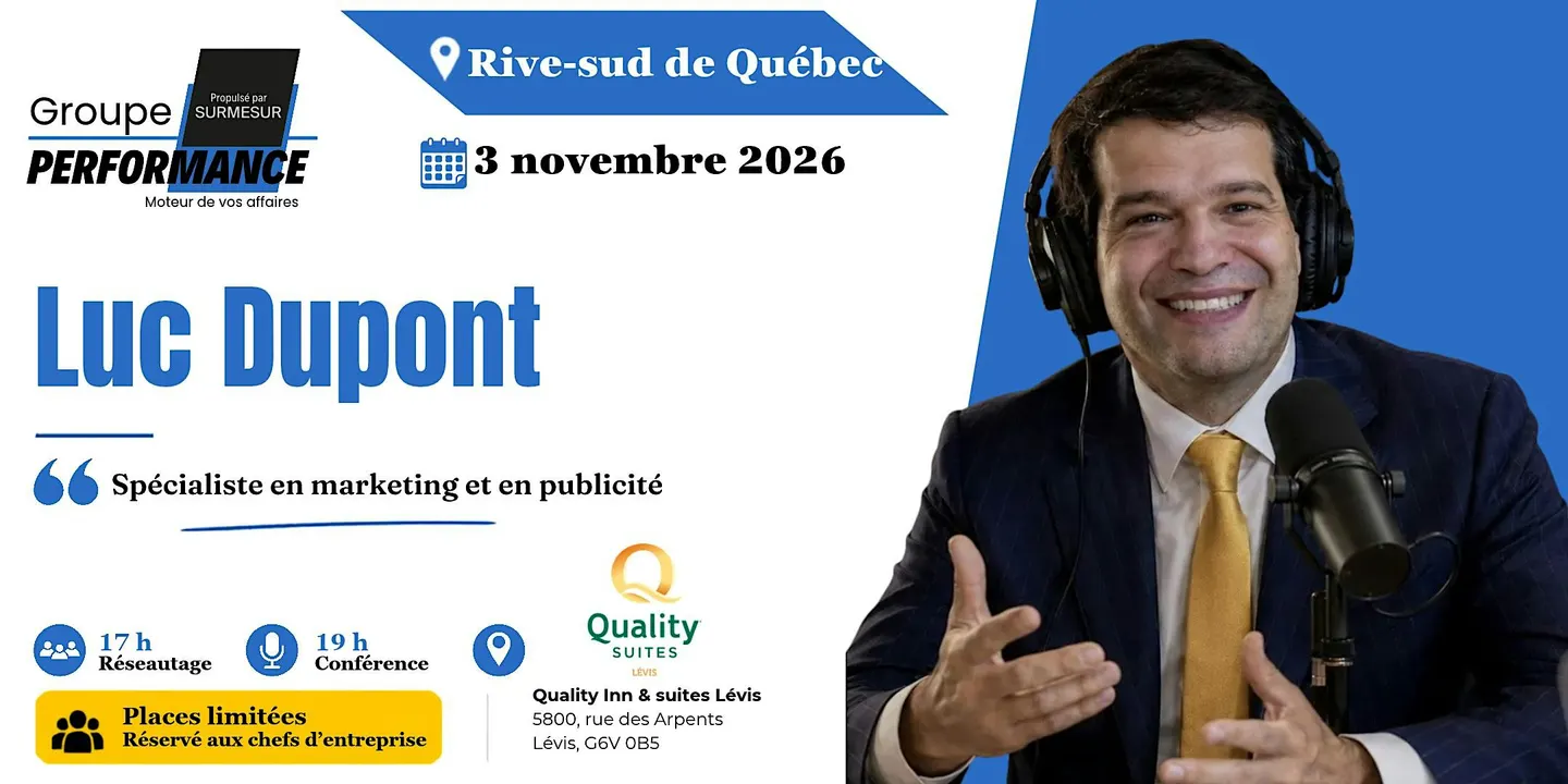 Conférence Luc Dupont