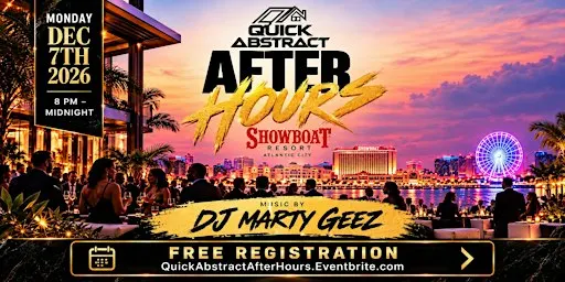 Quick Abstract After Hours at Showboat Resort Atlantic City