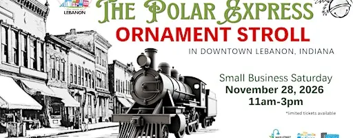 Downtown Lebanon Polar Express Ornament Stroll
