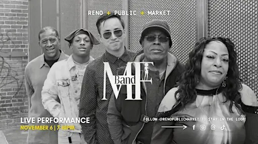 Margret's Funk Band Live at Reno Public Market