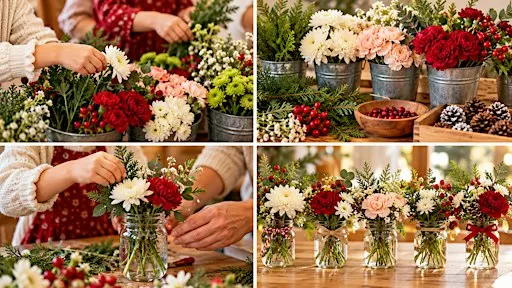 Holiday Blooms — Adult Floral Workshop