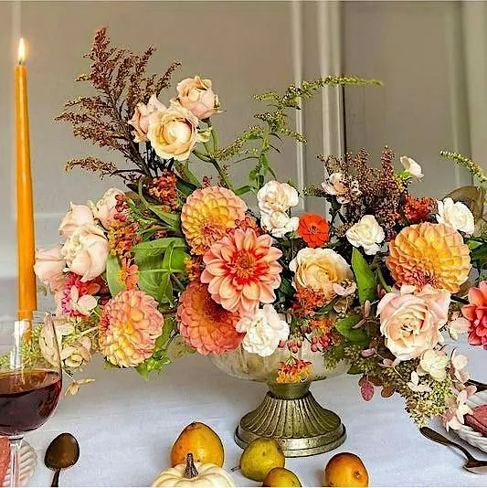 Thanksgiving Floral Arrangement Workshop