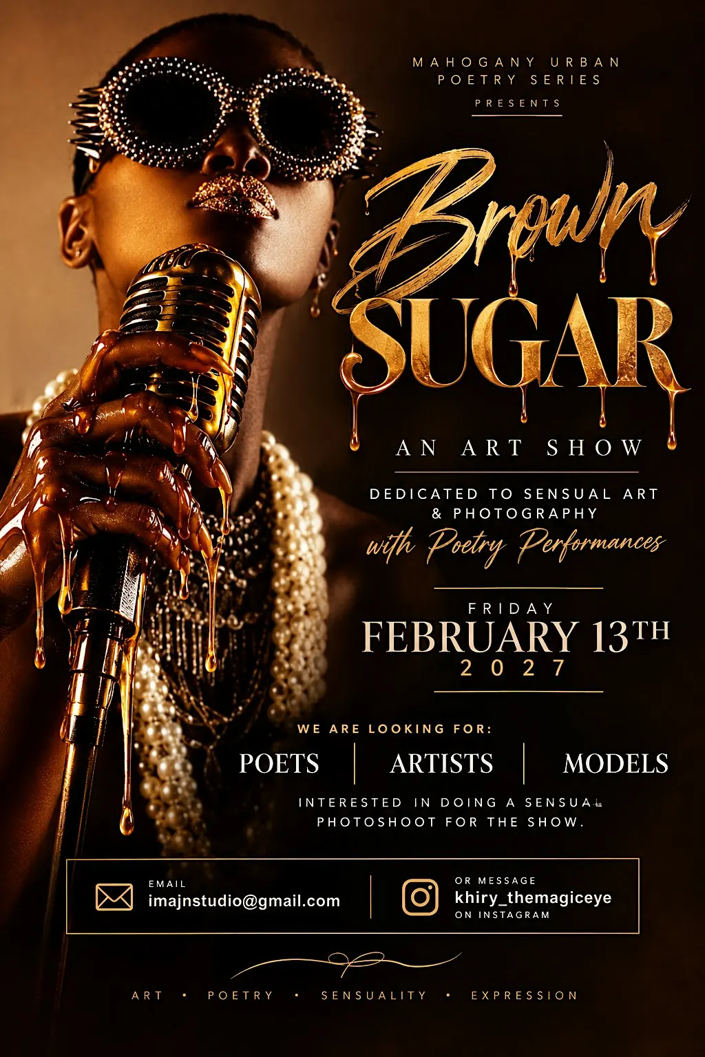 Brown Sugar: Sensual Art, Music, & Poetry