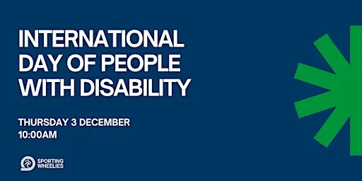 International Day of People with Disability 2026