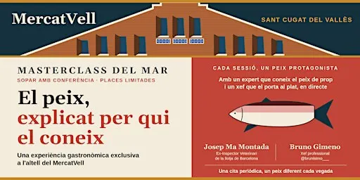 El Marisc, explicat per qui el coneix, Sopar i MasterClass temàtica.