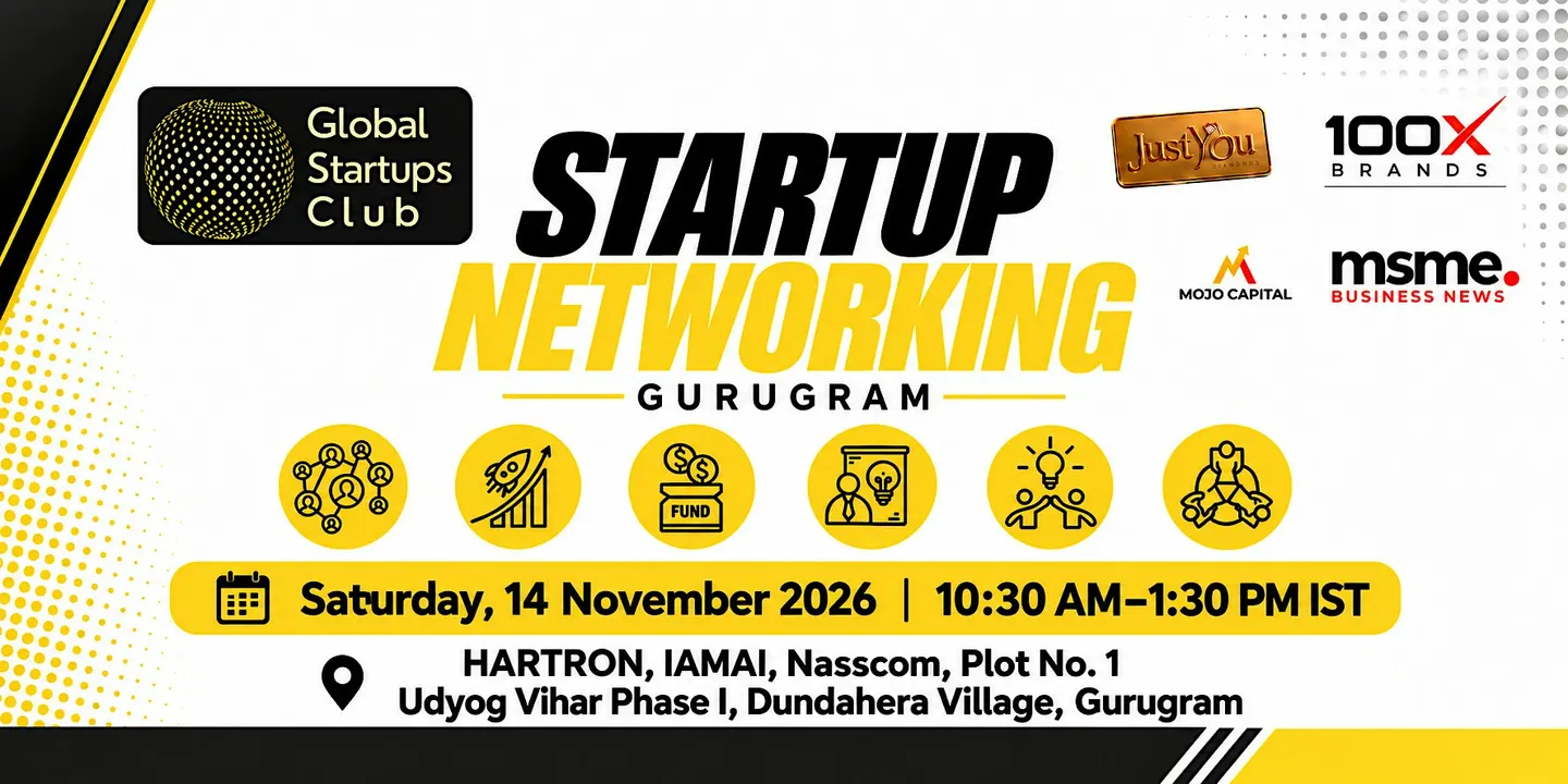 GLOBAL STARTUPS CLUB l STARTUP NETWORKING GURUGRAM 2026