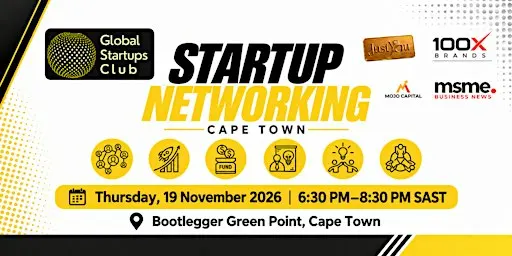 GLOBAL STARTUPS CLUB l STARTUP NETWORKING CAPETOWN 2026