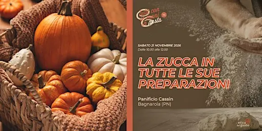 La zucca in tutte le sue preparazioni