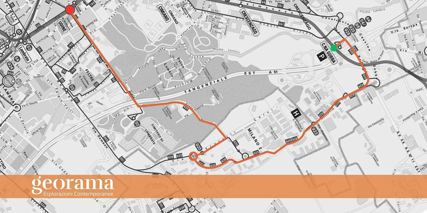 LINEE: LA 925 - DA CASCINA GOBBA A PIAZZA UDINE