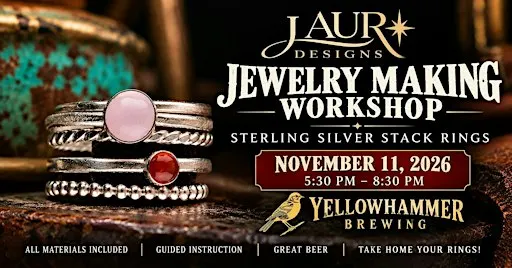 Jewelry Making Workshop @ Yellowhammer Brewing Nov. 11th