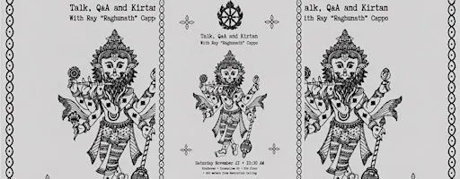 Talk, Q&A and Kirtan with Ray “Raghunath” Cappo