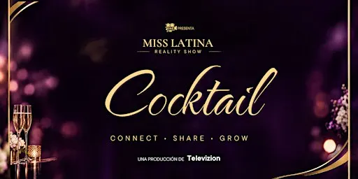 Miss Latina Reality Show Welcome Cocktail