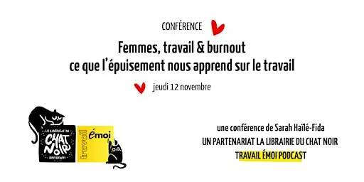 Femmes, travail & burnout - Une conférence de Sarah Haïlé -Fida