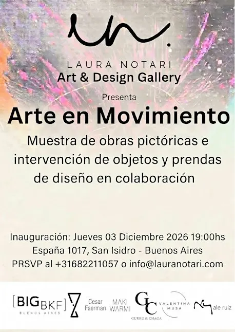 Arte en Movimiento: Exhibición de Arte y Objetos de Diseño