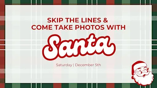 Pictures With Santa | Free Pictures & Holiday Crafts!